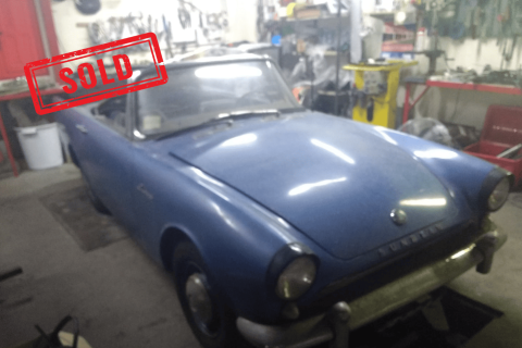 SOLD: Project 1964 Sunbeam Alpine MkIII LHD