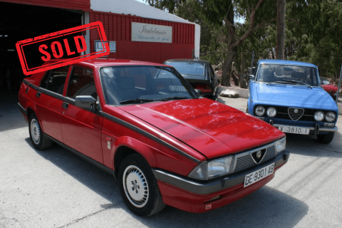 Vendido: Alfa Romeo 75 2.5 V6